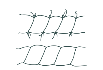 illustration of weave
