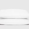 Cornucopia Living Pillow Case Pair Percale Cotton Organic