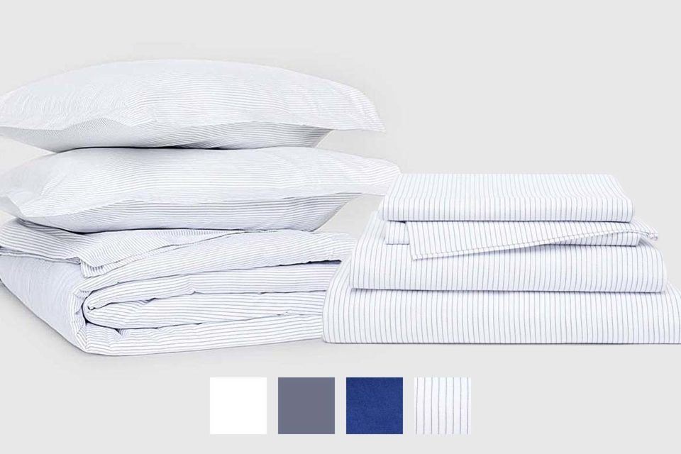 Supima Cotton Sateen Duvet Sheet set bundle Cornucopia Living 1 2